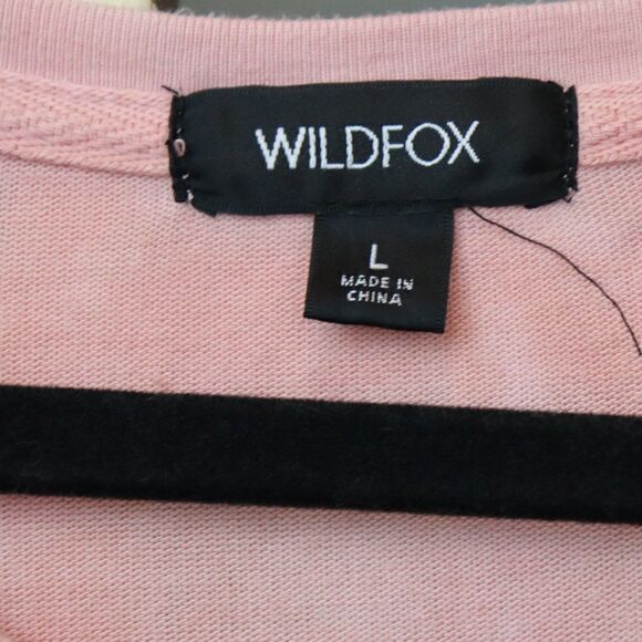 Wildfox Ruby Dove Dye Pullover Sweatshirt L - Picture 4 of 7